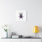 Iridescent Beetle Wall Art – Stretched Canvas