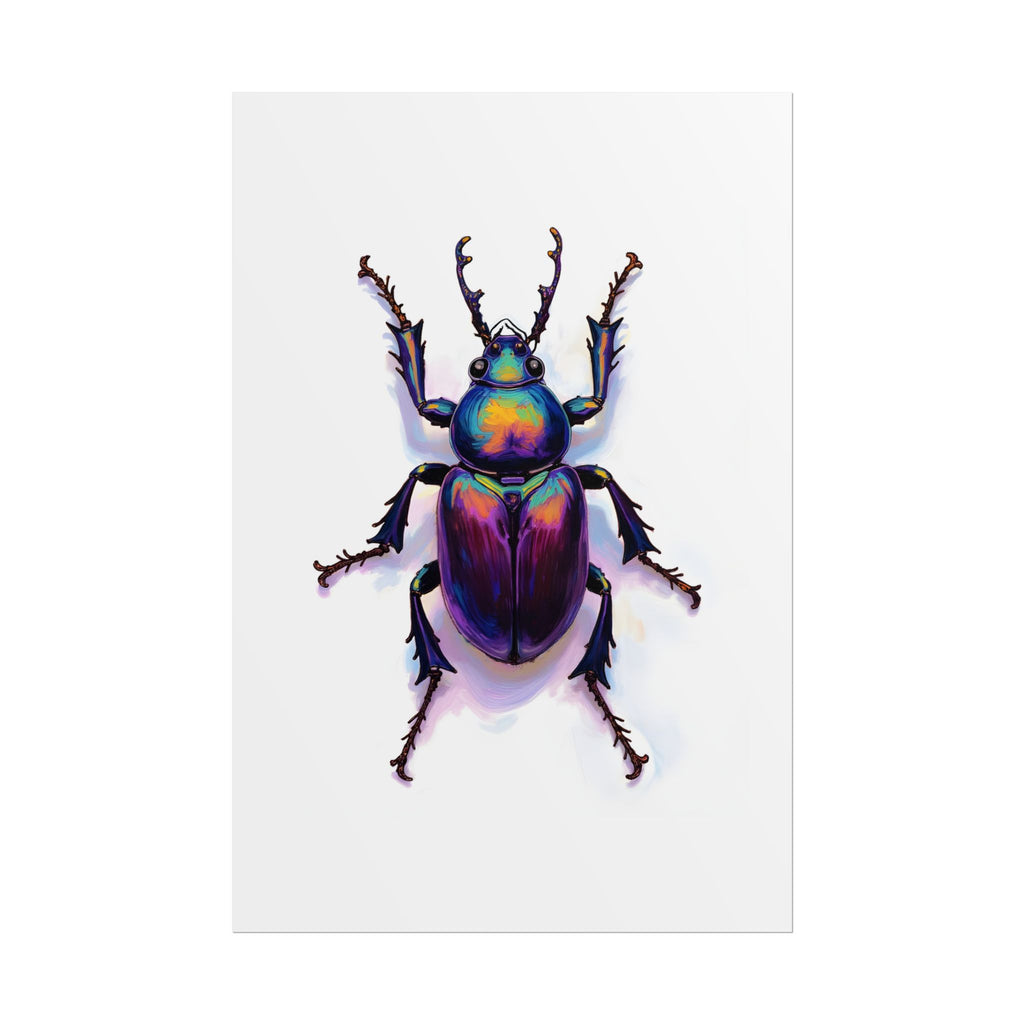 Iridescent Beetle Wall Art – Poster