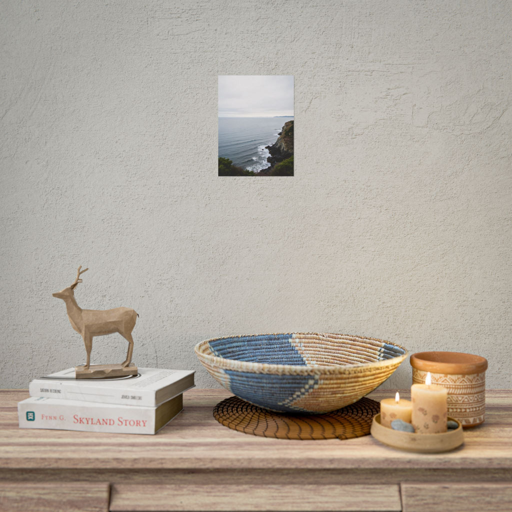 Dawn on the ocean Wall Art Print - Poster