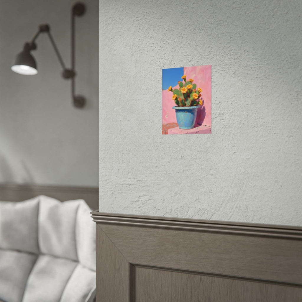 Cactus Pink Wall Art -  Poster