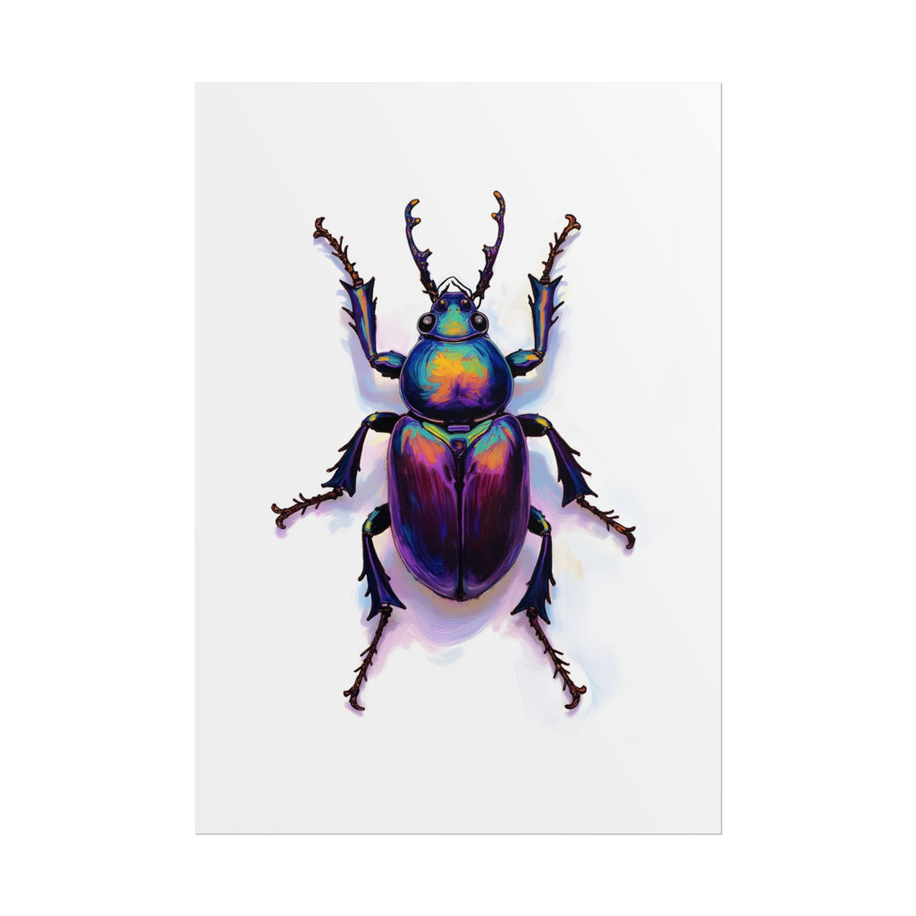 Iridescent Beetle Wall Art – Poster