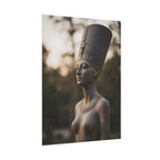Nefertiti Bronze Statue Wall Art - Egyptian Sculpture Photography - Queen of Egypt - Poster