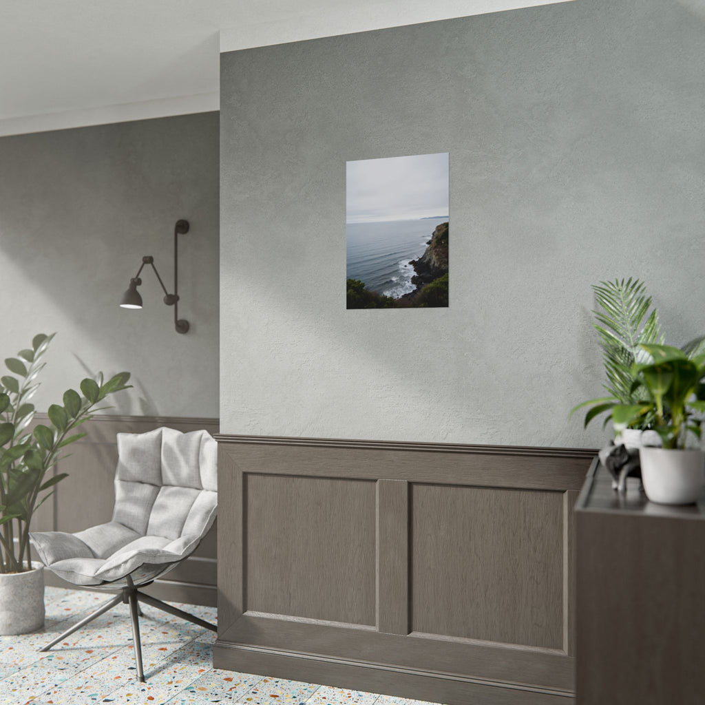 Dawn on the ocean Wall Art Print - Poster