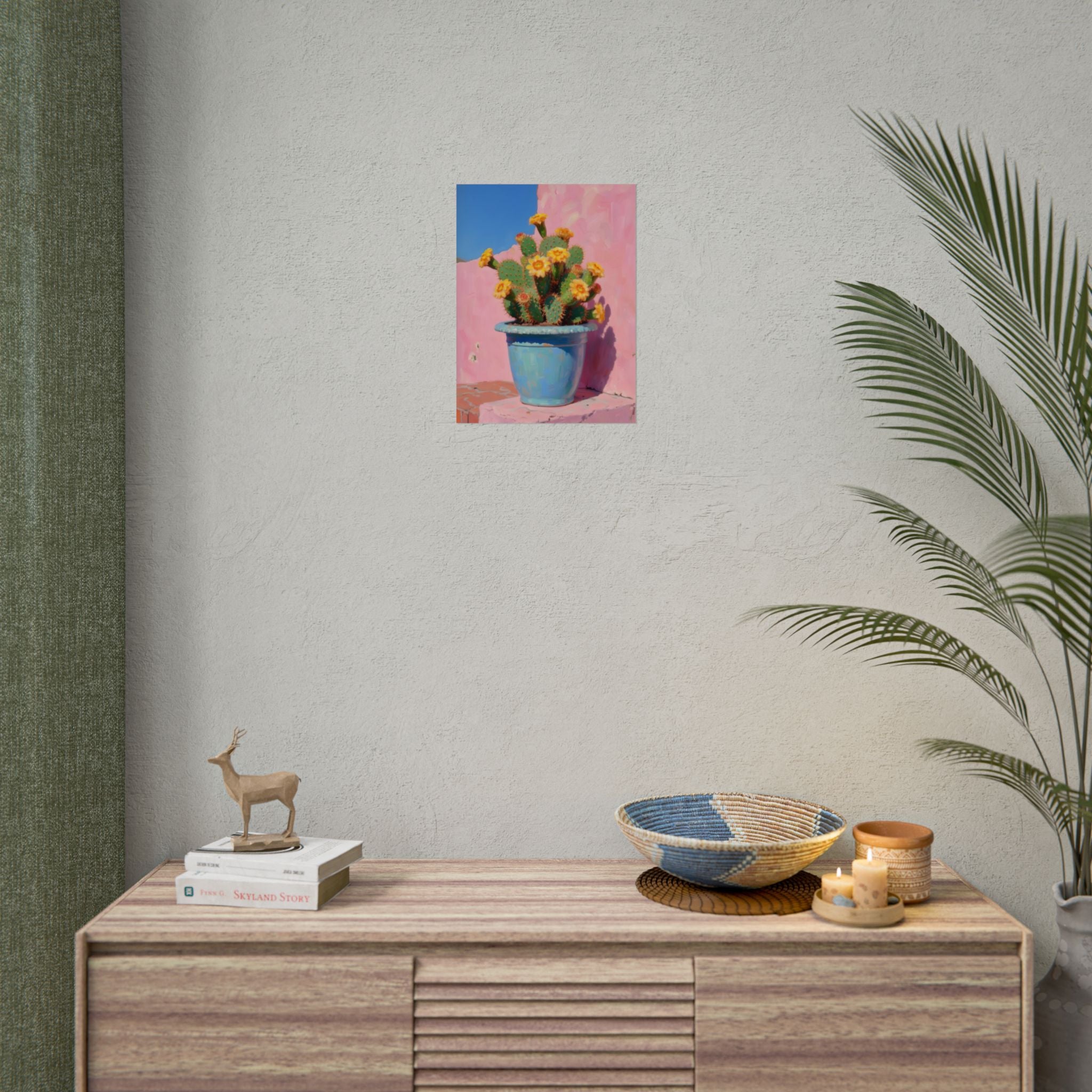 Cactus Pink Wall Art -  Poster