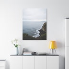 Dawn on the ocean Wall Art on Stretched Canvas