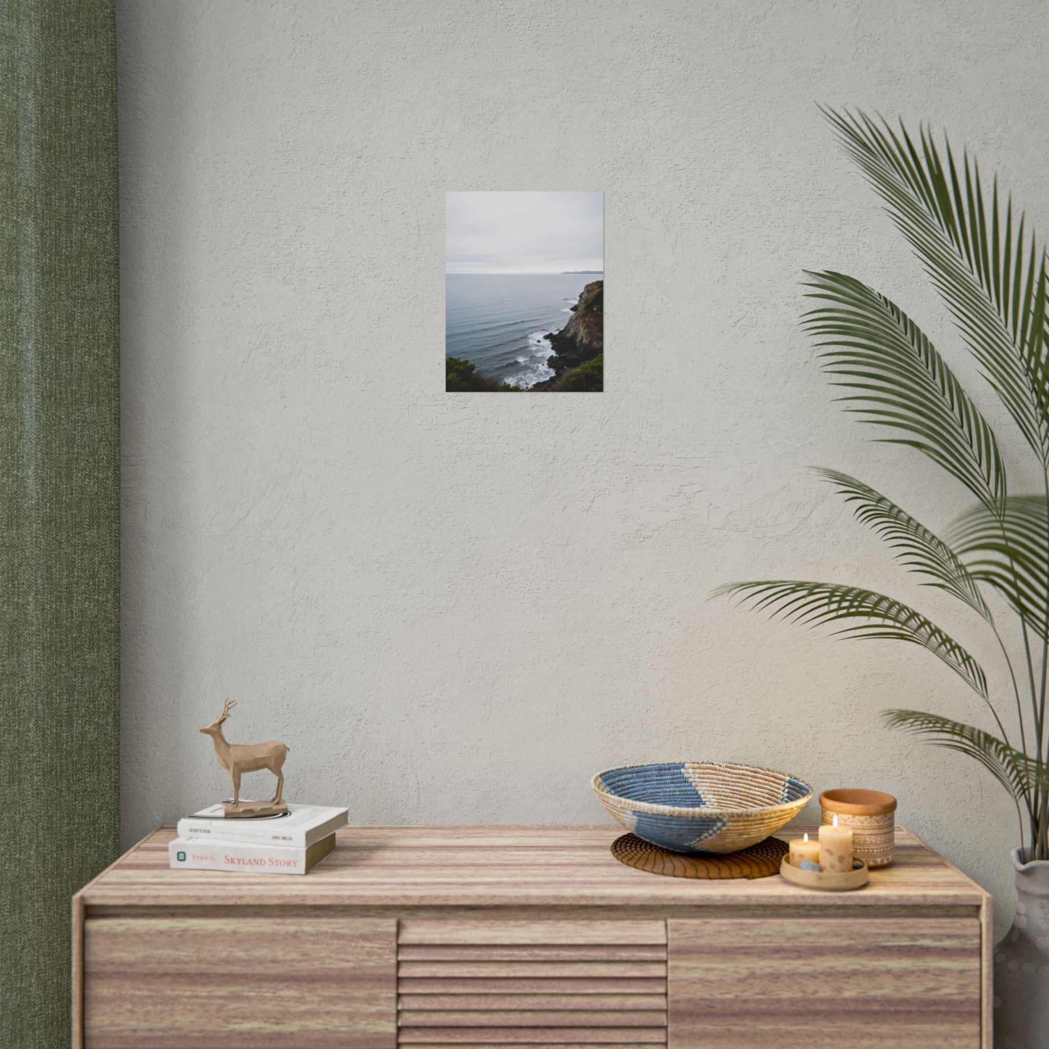 Dawn on the ocean Wall Art Print - Poster