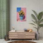 Cactus Pink Wall Art -  Poster