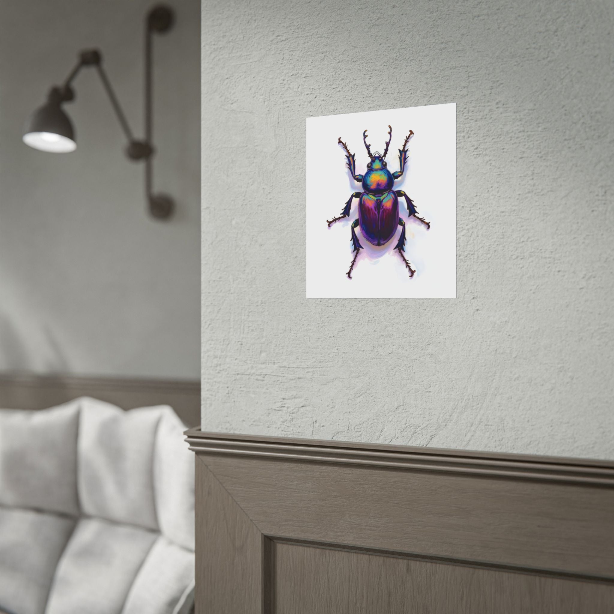 Iridescent Beetle Wall Art – Poster
