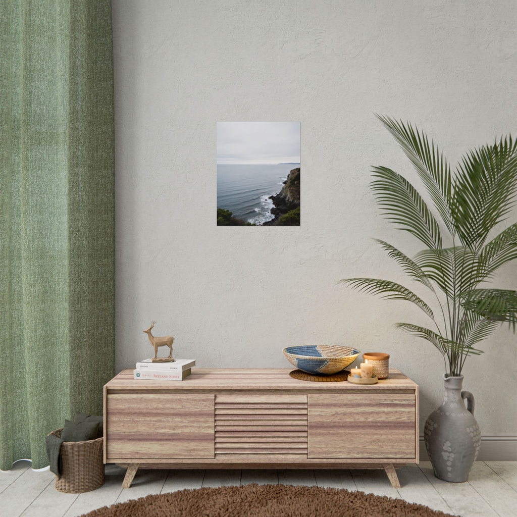 Dawn on the ocean Wall Art Print - Poster