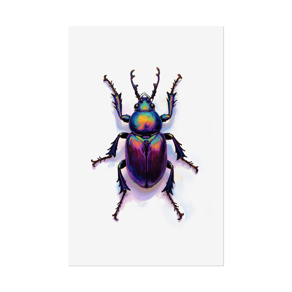Iridescent Beetle Wall Art – Poster
