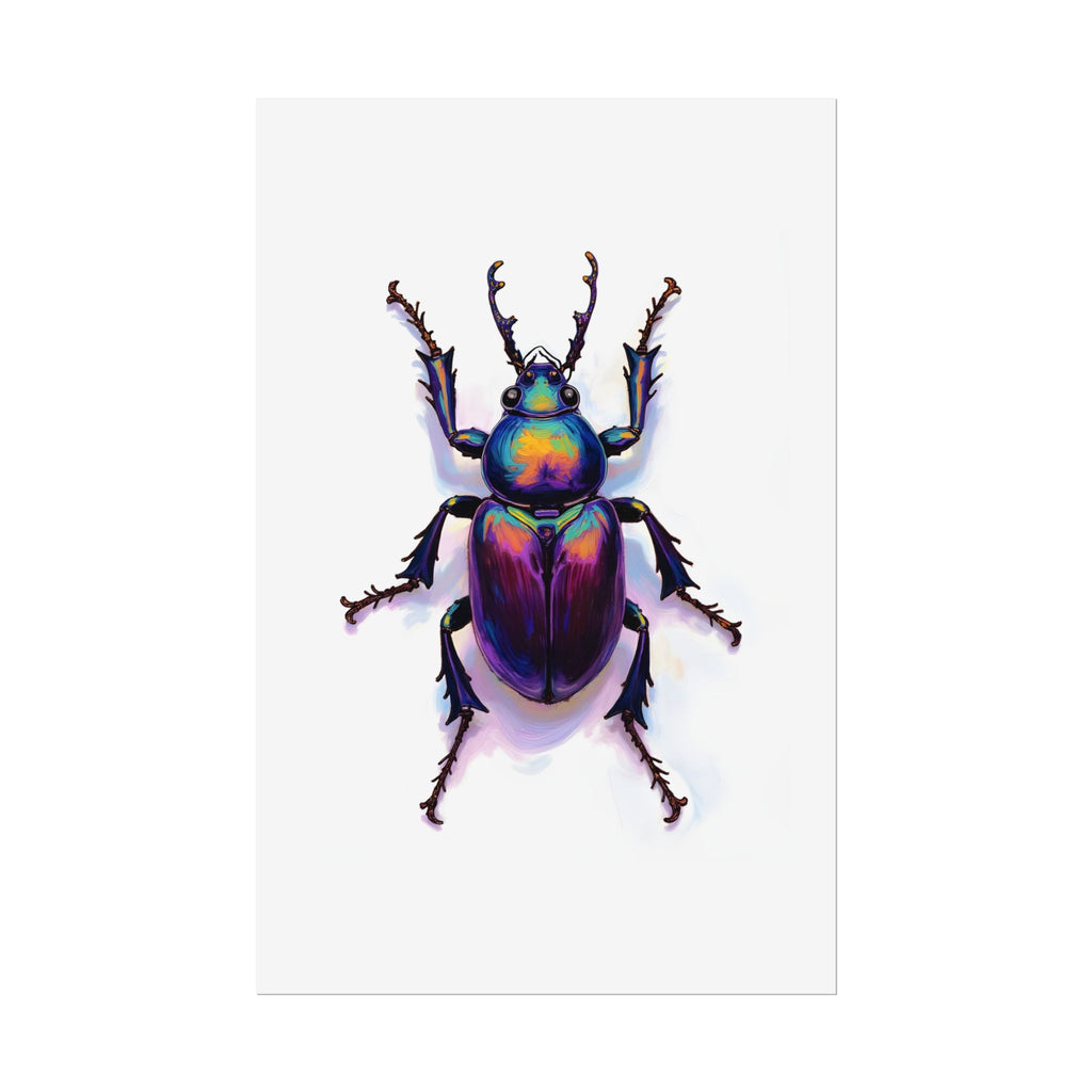 Iridescent Beetle Wall Art – Poster