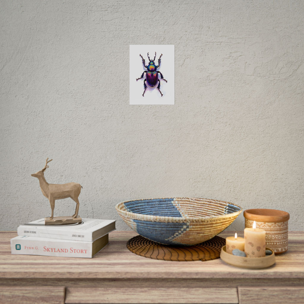 Iridescent Beetle Wall Art – Poster